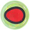 9.5 mm - Chartreuse With Black RimRed Pupil