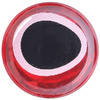 6 mm - Red With White Rim Black Pupil