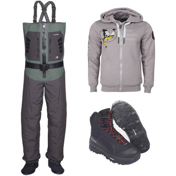 Waders de Pêche Taimen Menza Zip Sonic - Christmas Set
