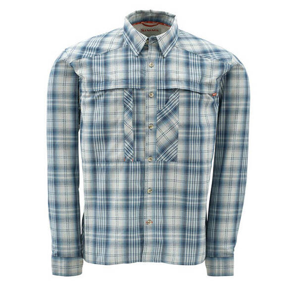 Simms Kenai Shirt Blue Plaid