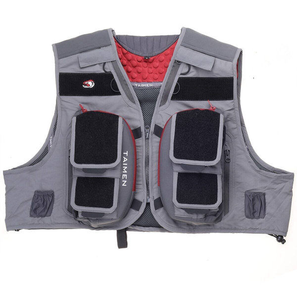 Gilet de pêche Taimen Rauchua  - Grey