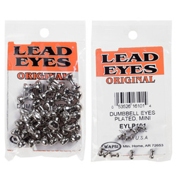 Yeux pour mouches Wapsi Dumbbell Eyes Plated
