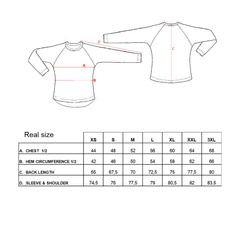 T-shirt technique L/S Taimen Kerulen Merino - Midnight/Wine