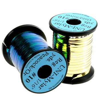 Tinsel plat pour montage de mouches Uni Mylar #10 (1.6 mm)