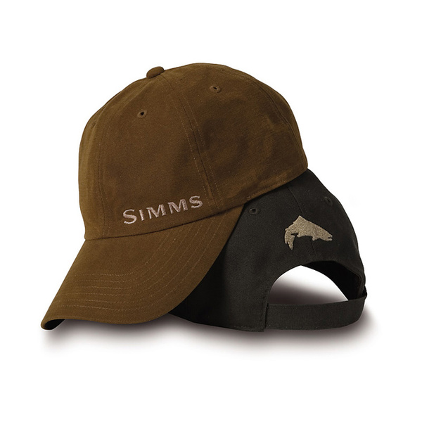 Casquette Simms en toile cirée