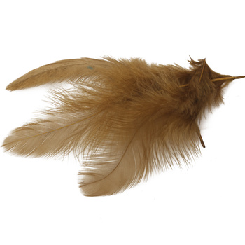 Wapsi Plumes pour hackle souple Matuka White