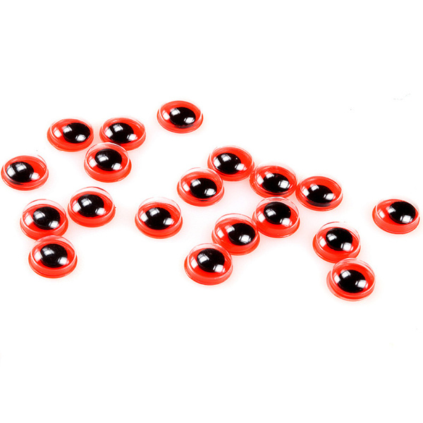 Yeux flottants pour montage de mouches Sybai
