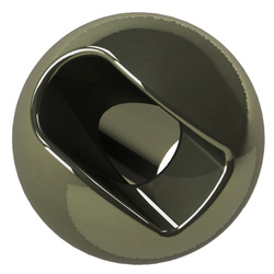 Perles en tungstène FFGene Tungsten Anodized Slotted Beads