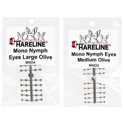Yeux pour montage de mouches Hareline Mono Nymph