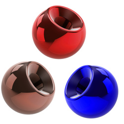 Perles en tungstène FFGene Regular Tungsten Beads Metallic