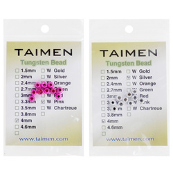 Perles en tungstène FFGene Tungsten Furrow Beads