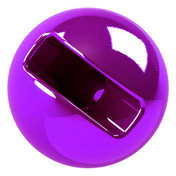 Perles en tungstène FFGene Tungsten Anodized Slotted Beads (Small Hole)