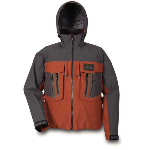 Veste Simms G4 Pro Jacket Coal/Orange