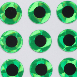 Yeux pour mouches Hareline Adhesive Eyes