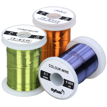 Fil métallique coloré de cerclage Sybai Colour Wire 0.1 mm