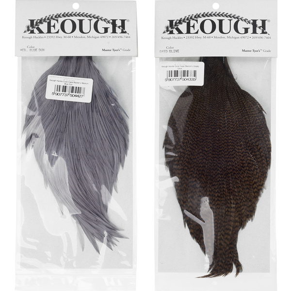 Cou de coq Keough Hackle Masters