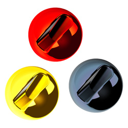 Perles en tungstène FFGene Tungsten Slotted Bright Beads-6