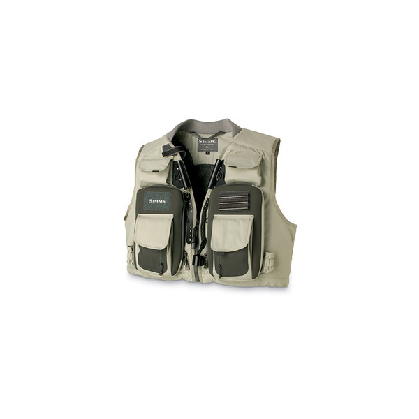 Gilet de pêche Simms Vertical Master - Tan