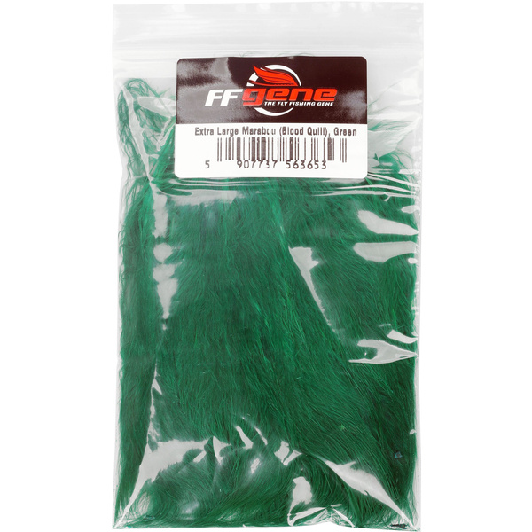 FFGene – grandes plumes de marabout Blood Quill (12-15cm)