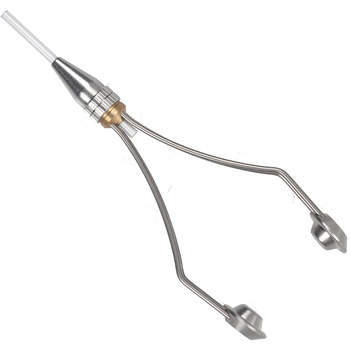 Tiemco porte-bobine céramique réglable à deux bras, modèle standard