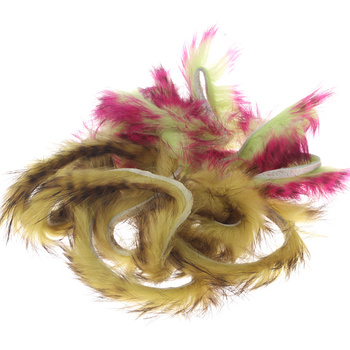 Hareline Bandes zonker de lapin Tiger Barred