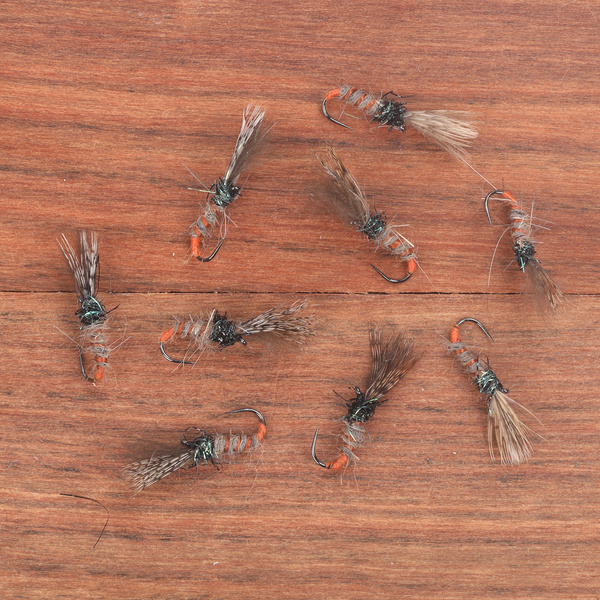 Orange Tag Red Ribbed Hare Emerger