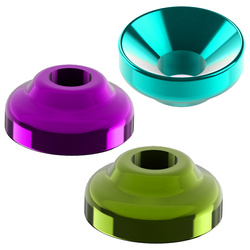 Perles en tungstène FFGene Tungsten Metalic Rings