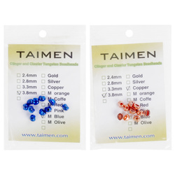 Perles en tungstène FFGene Tungsten Mayfly. Clinger. Crawler Heads