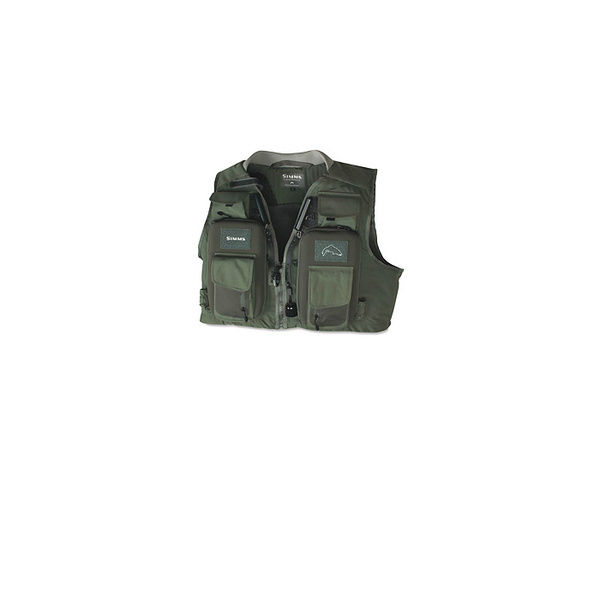Gilet de pêche Simms Vertical Master - Loden