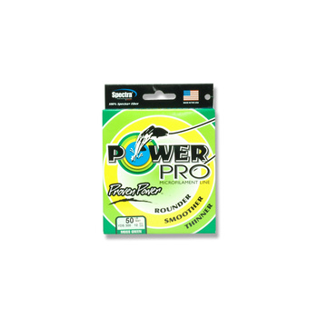 Tresse microfilament PowerPro 100 yd / 92 m, vert mousse