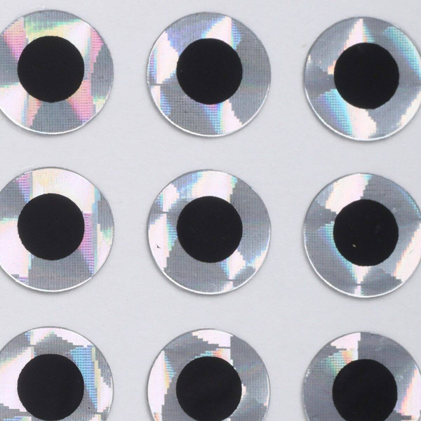 Yeux adhésifs pour montage de mouches Hareline