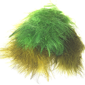 Hareline Plumes de marabout, coloris Fine Black Barred