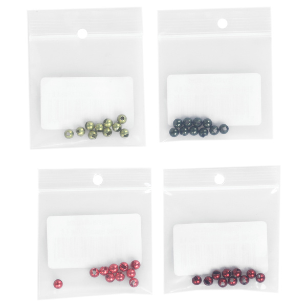 Perles en tungstène FFGene Tungsten Anodized Slotted Beads