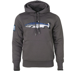 Sweat à capuche Taimen Menza Embroidery - Grey