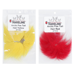 Hareline Poils de queue de renard arctique