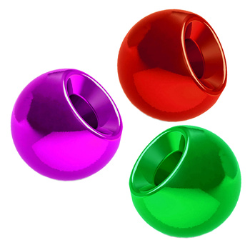 Billes en laiton métallisé brillant FFGene