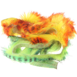 Hareline Bandes zonker de lapin Magnum Tiger Barred