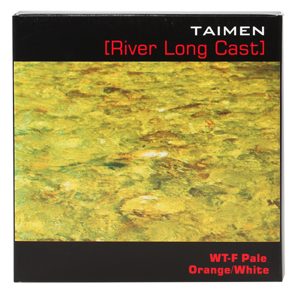 Soie mouche Taimen River Long Cast WF-F White/Orange