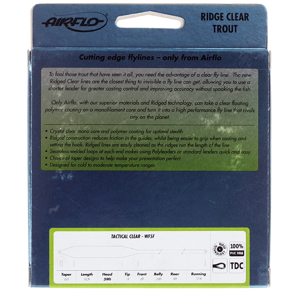 Soie de mouche Airflo Ridge Clear Delta