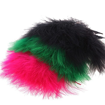 FFGene – grandes plumes de marabout Blood Quill (12-15cm)