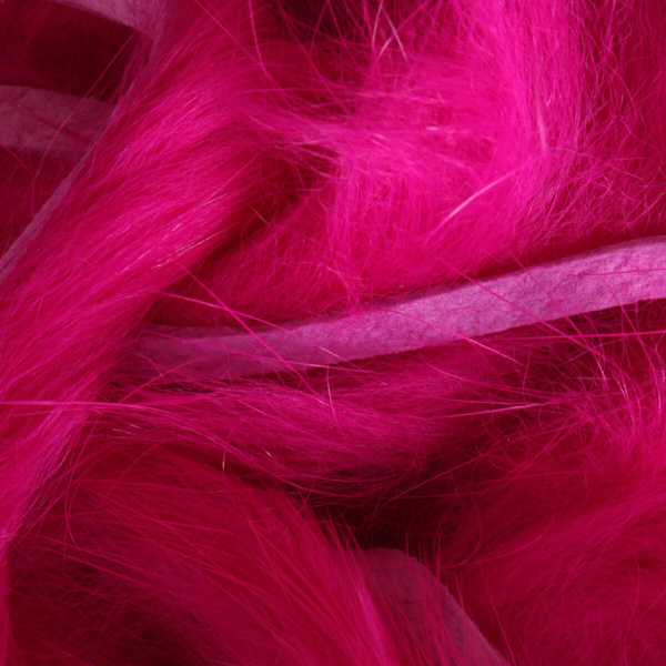 Hareline Lanières étroites de peau de lapin avec poils