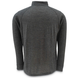 T-shirt technique L/S Simms Downunder Merino Mid Zip - Charcoal