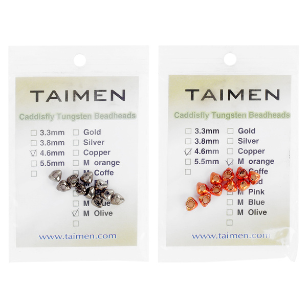 Perles en tungstène FFGene Tungsten Caddis Heads