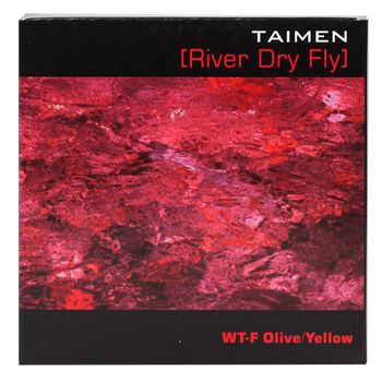Soie de mouche Taimen River Dry Fly WF-F Yellow/Olive