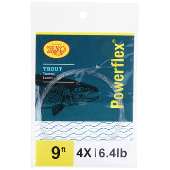 Bas de ligne conique Rio PowerFlex Trout Knotless