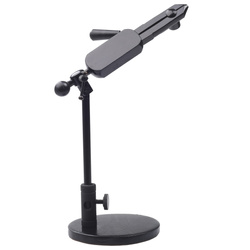 Étau de montage de mouches FFGene Regent Vice Revolving W/Base - Black