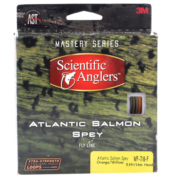 Soie mouche Mastery Atlantic Salmon Spey Orange/Willow Floating