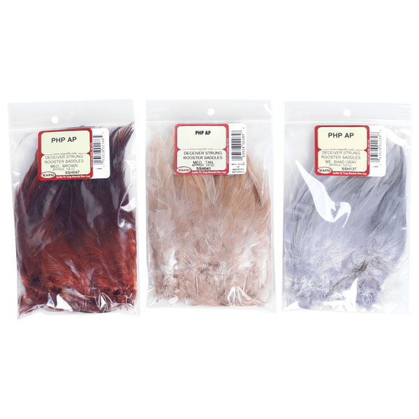 Wapsi Deceiver Strung Rooster Saddles Medium