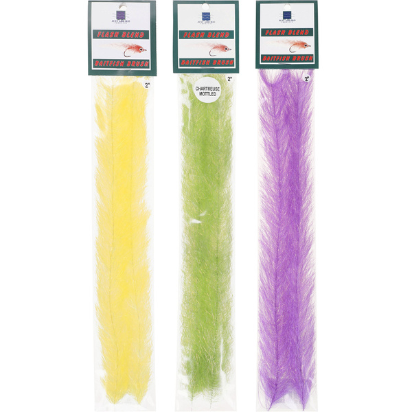 Brush à streamer H2O Flash Blend Baitfish Brush 2 inch (flash)
