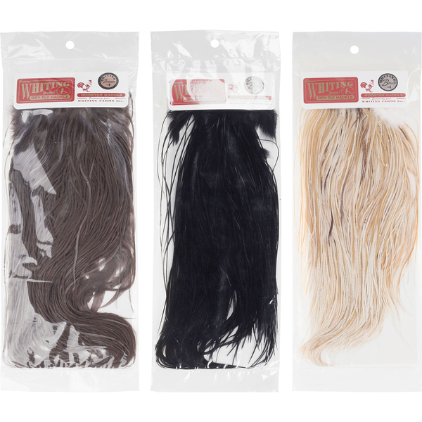 Selle de coq Whiting pour mouches sèches